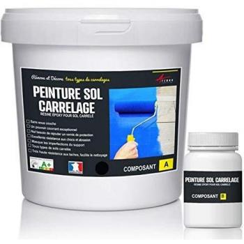 Pintura de Suelo Arcapoxy Negro Intenso – 2.5 kg (12.5 m² en 2 aplicaciones) RAL 9005
