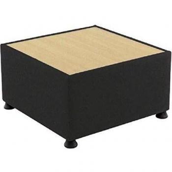 Arista 35cm Beech Square Table with Charcoal Frame
