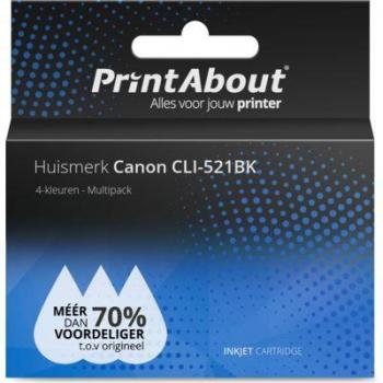 PrintAbout Druckerpatrone kompatibel mit Canon CLI-521