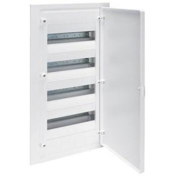 Hager 4-Rangées VF412PD – Boîtier Blanc, 13 Modules