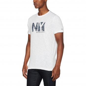 Polo Tommy Hilfiger Kent C-NK TEE S/S RF, Mujer, Rosa (Classic White)