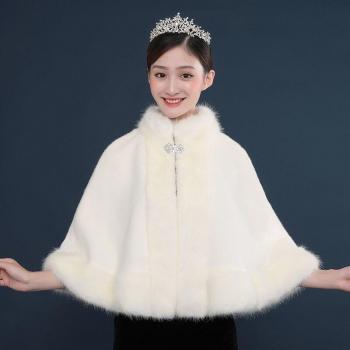Luxe Wedding Cloak Jacket