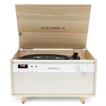 Victrola Century 6-in-1 Audio System Natural