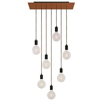 Lampe à Suspension 7 Chutes avec Rose-One XXL