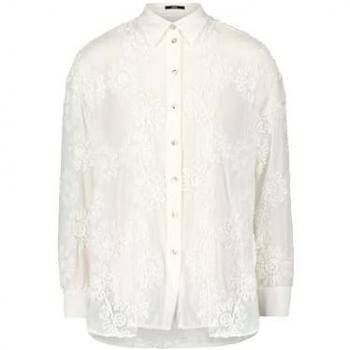 Camicia Alta Moda Bianco