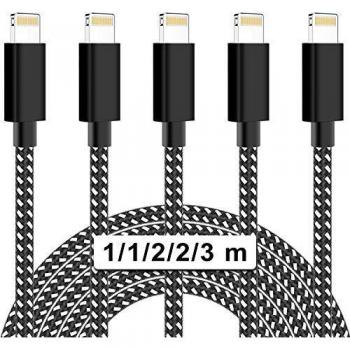 Phone Charger Cables Compatible with iPhone 11/Xs/Max/XR/X/8/8Plus/7/7Plus/6S/6S Plus/SE/Pad/Nan