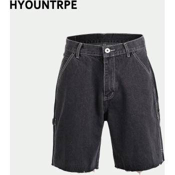 Men's Hip Hop Style Loose Denim Shorts
