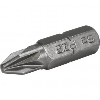 Faithfull Pozi S2 Grade Steel Screwdriver Bits