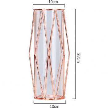 Luxury Iron Line Home Decor Hydroponic Holder