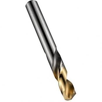 Dormer High-Speed Steel TiN Coated Stub Drill Bit, 4.3mm, Pack of 10