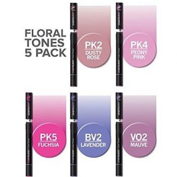 COLOR TOPS FLORAL TONES CHAMELEON