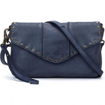 Sitges Pikolinos Saddle‑Back Leather Shoulder Bag