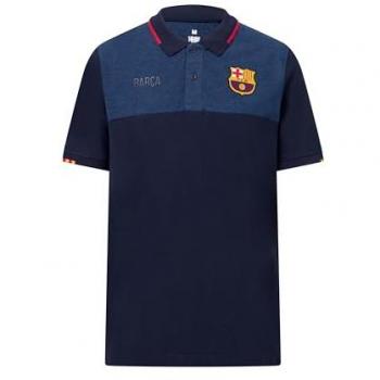 Barça Polo Uomo a Maniche Corti