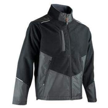 Blouson imperméable Théorème Noir