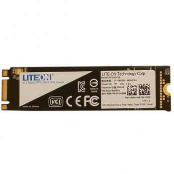 Lite‑On MU X 256 GB M.2 NVMe PCI Express 3