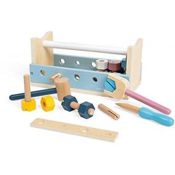 My First Bigjigs Workbench Playset – 12 Parts, FSC Certified