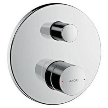 Mitigeur bain encastré Hansgrohe Axor Uno 45405340 poignée zéro finition chrome noir
