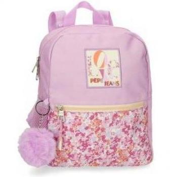 Zaino Pepe Jeans Sandra 28 cm Poliestere Rosa
