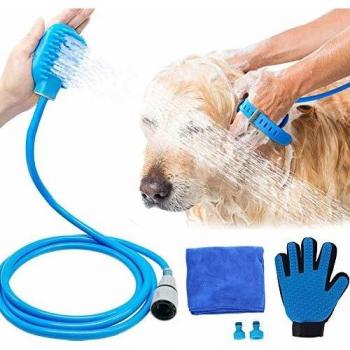 Hunde-Bade-Set für die perfekte Fellpflege, 5-teilig