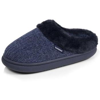 Chaussons Isotoner Femme BLOUP Marine Lurex