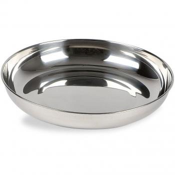 Tatonka Outdoor Teller Picnic Plate Edelstahl 23 cm large *Neu*