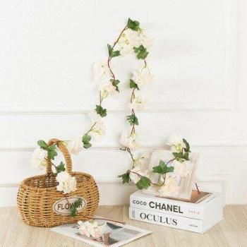 220CM Faux Cherry Blossom Vine