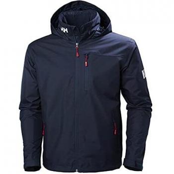Helly Hansen Crew Hooded Midlayer Jacket in Blue for Men
