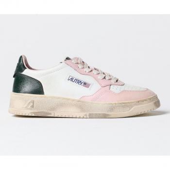Autry Low‑Top Sneaker – Sup Vint Low‑Top mit Raesthetic, Größe 36 (EU), Bunt, Damen