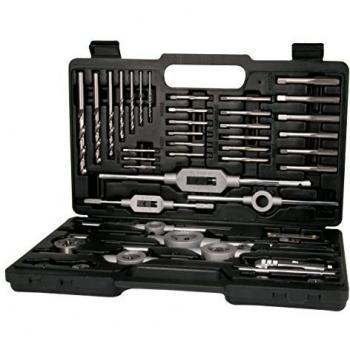 Juego herramientas de roscar 45 piezas en estuche metálico