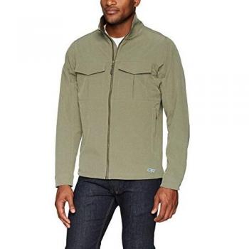 Chaqueta Softshell Outdoor Research Prólogo para hombre, Fatigue Heather, XL