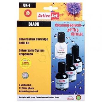 Papelera de Tinta ActiveJet Expacjaun0001 UK-1 Negro