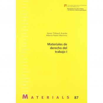 Materiales de derecho del trabajo I