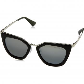 Prada Gafas de Sol 0PR53SS 1AB6R2 52, Unisex-Adulto, Negro