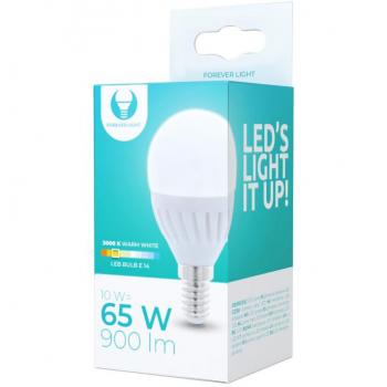 E14 LED-lamp G45 10W 230V 3000K Keramisch Warmwit