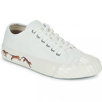 Kenzo Sneakers Blanches à Profil Bas