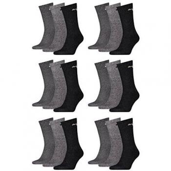 PUMA Cushioned Crew Sport Socks (3‑Pack)