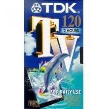 TDK Video Cassette 120 min – Nuovo Stato