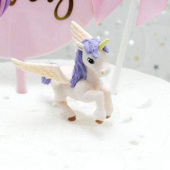 Einhorn-Pegasus-Cupcake-Dekor für Feiern