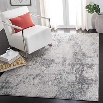 5 ft x 8 ft Tulum Area Rug in Ivory and Gray
