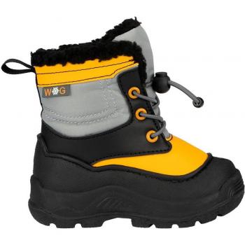 Scarpe Invernali Snow Flake Nero Giallo per Bambini 27