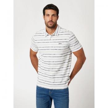Polo Manga Corta Estilo Guess en Rayas
