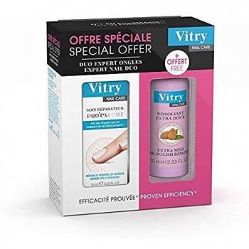Vitry Duo Soin Ongles Pro Expert + Dissolvant Offert