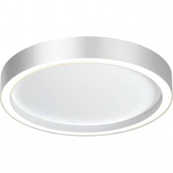 Bopp Aura LED Ceiling Light White/Aluminium Ø 55cm