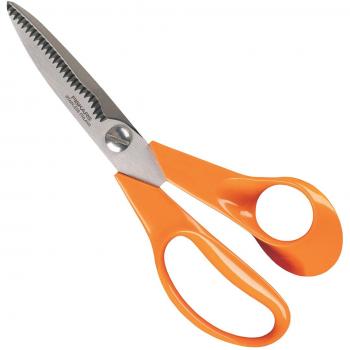Fiskars Dual‑Blade Food Cutting Scissors, 18 cm