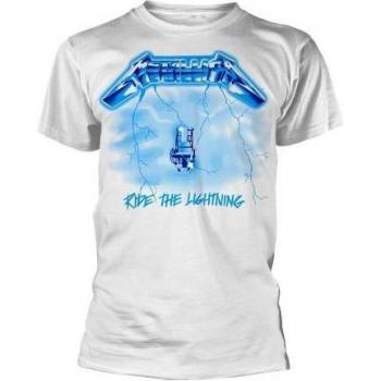 T-shirt adulte Metallica Ride The Lightning Blanc M
