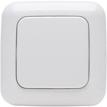 Kopp Free Control 1-Channel Wall Switch Alpine White