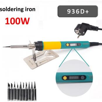 KUAIQU 220V 100W Electric Soldering Iron with Temperature Control