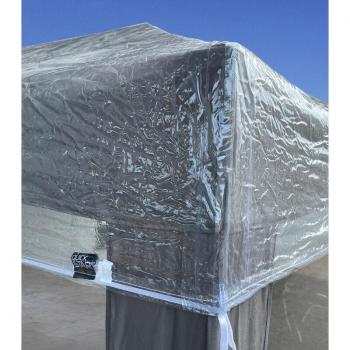 Copertura per ombrellone 2 x 2 m, trasparente e resistente all'acqua