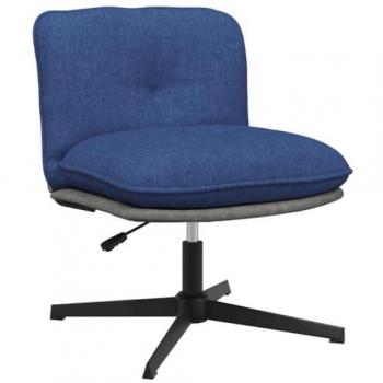 Blue Fabric Swivel Office Chair Vidaxl – Confort Premium