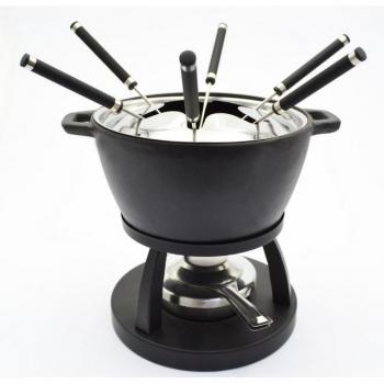 Mäser Set Fondue Nero